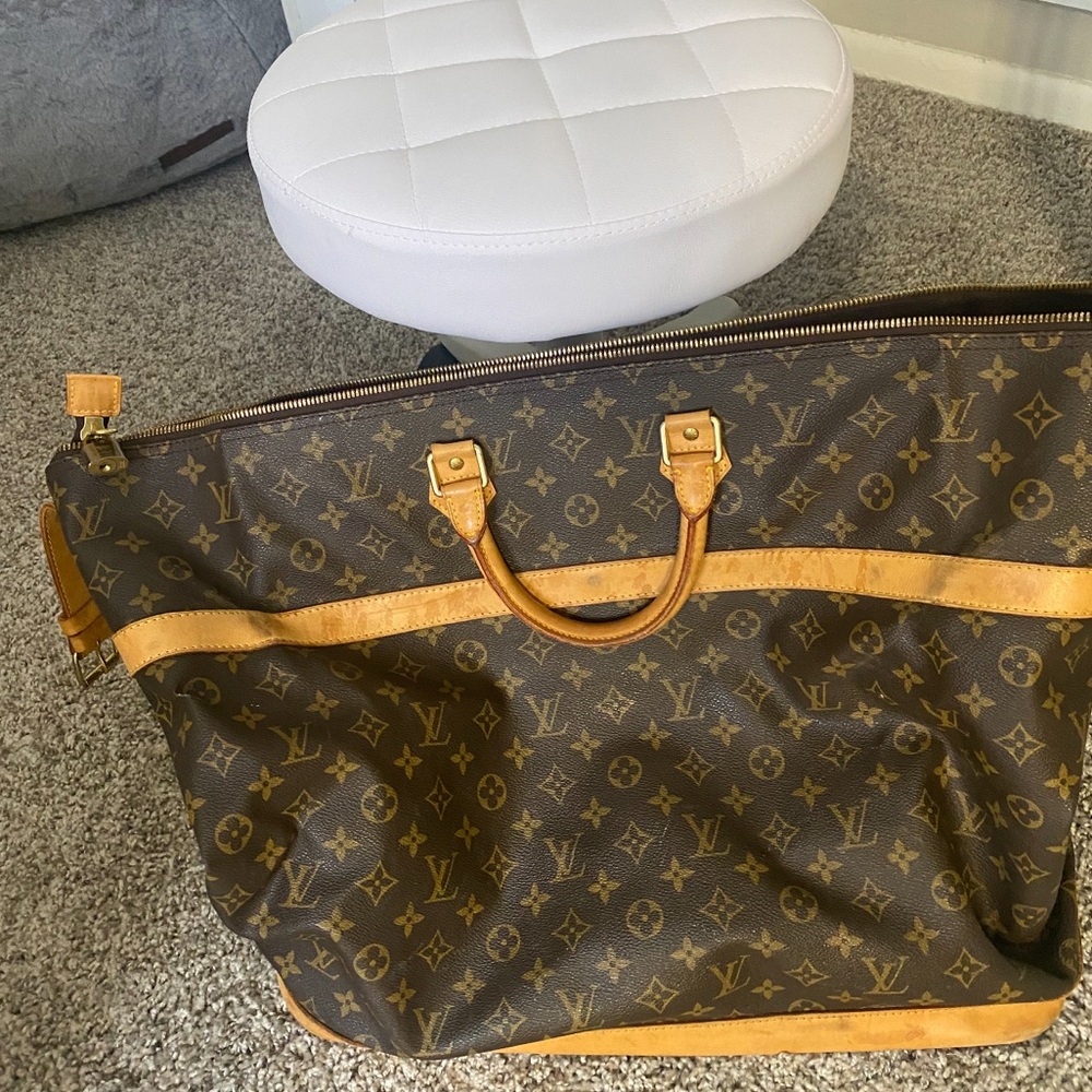 Louis Vuitton Monogram Duffel Bag in Brown and Tan